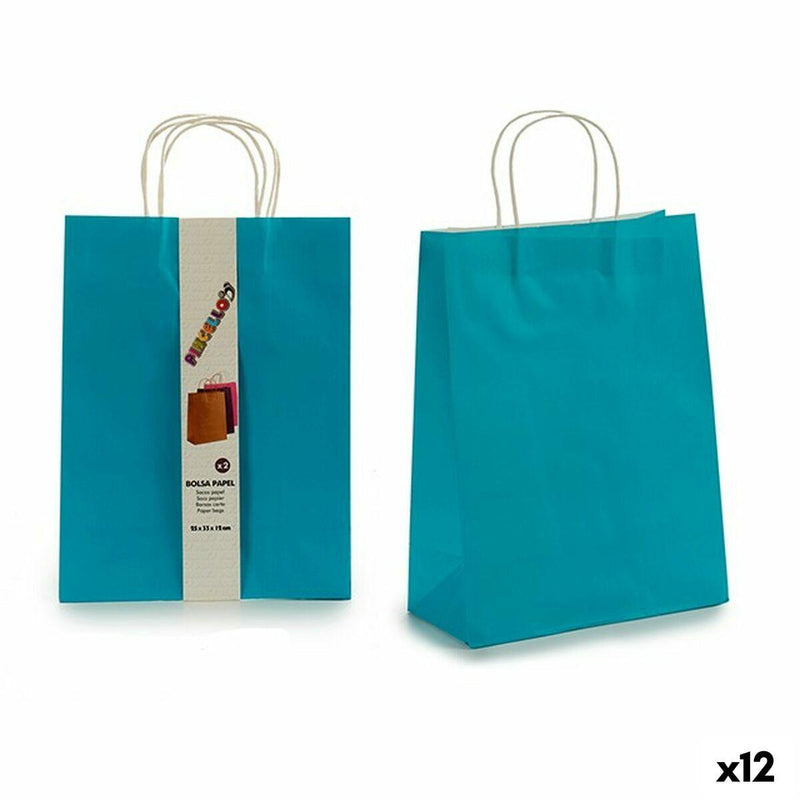 Set de Bolsas Papel 11,5 x 42 x 25 cm (12 Unidades) - debemcomavida.pt