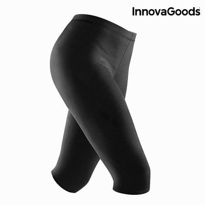 Leggings Desportivas Pirata com Efeito Sauna Adelgaçante InnovaGoods - debemcomavida.pt