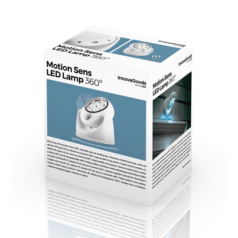 Candeeiro LED com Sensor de Movimento InnovaGoods - debemcomavida.pt