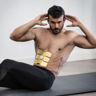 Adesivo Eletroestimulador Abdominal Elektrainer InnovaGoods - debemcomavida.pt