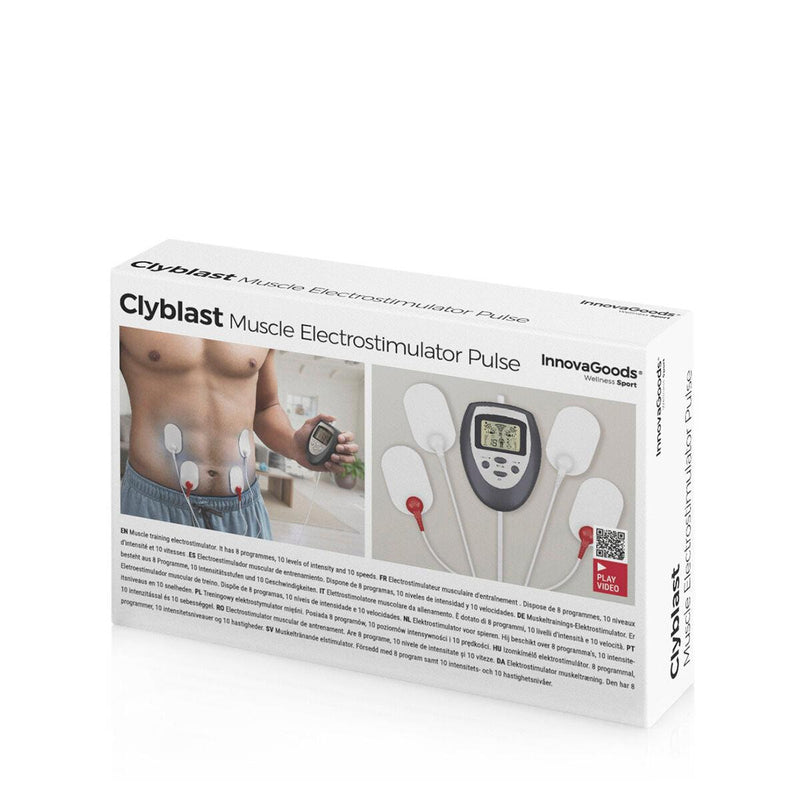 Eletroestimulador Muscular Clyblast InnovaGoods - debemcomavida.pt