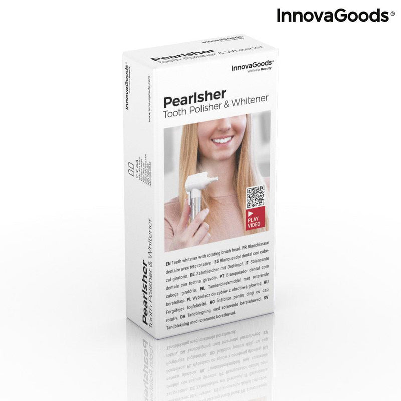 Branqueador e Polidor Dental Pearlsher InnovaGoods - debemcomavida.pt