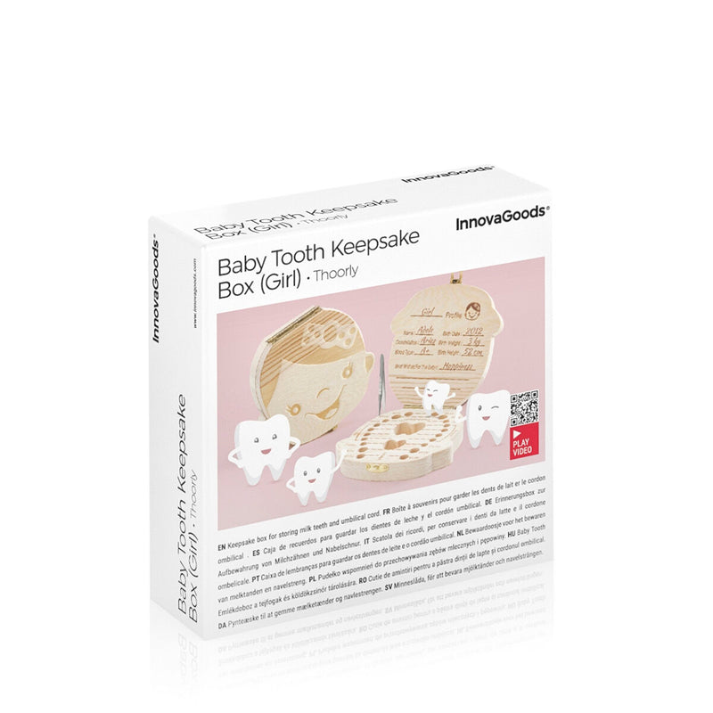 Caixa de recordações para bebé Thooy InnovaGoods - debemcomavida.pt