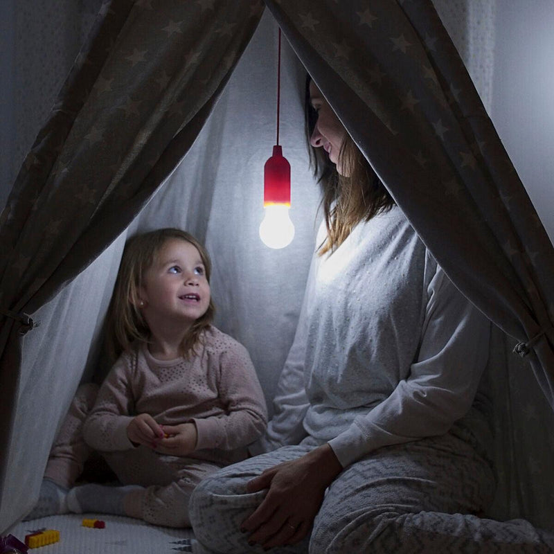 Lâmpada LED Portátil com Cordão Bulby InnovaGoods - debemcomavida.pt