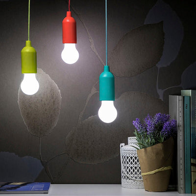 Lâmpada LED Portátil com Cordão Bulby InnovaGoods - debemcomavida.pt