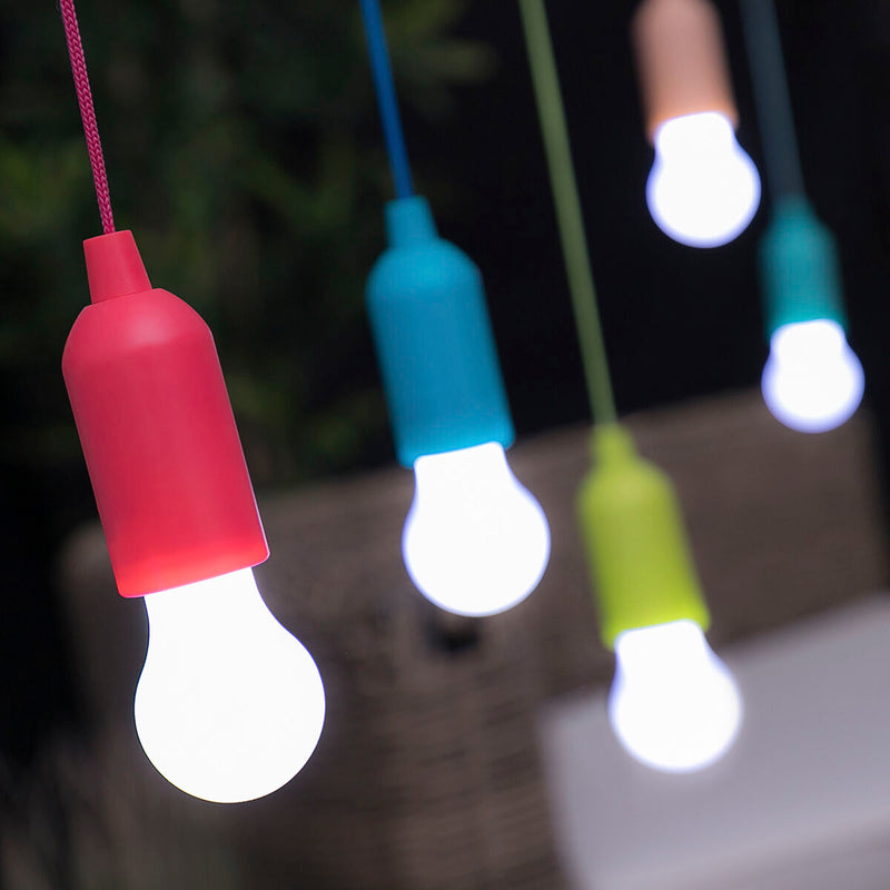 Lâmpada LED Portátil com Cordão Bulby InnovaGoods - debemcomavida.pt