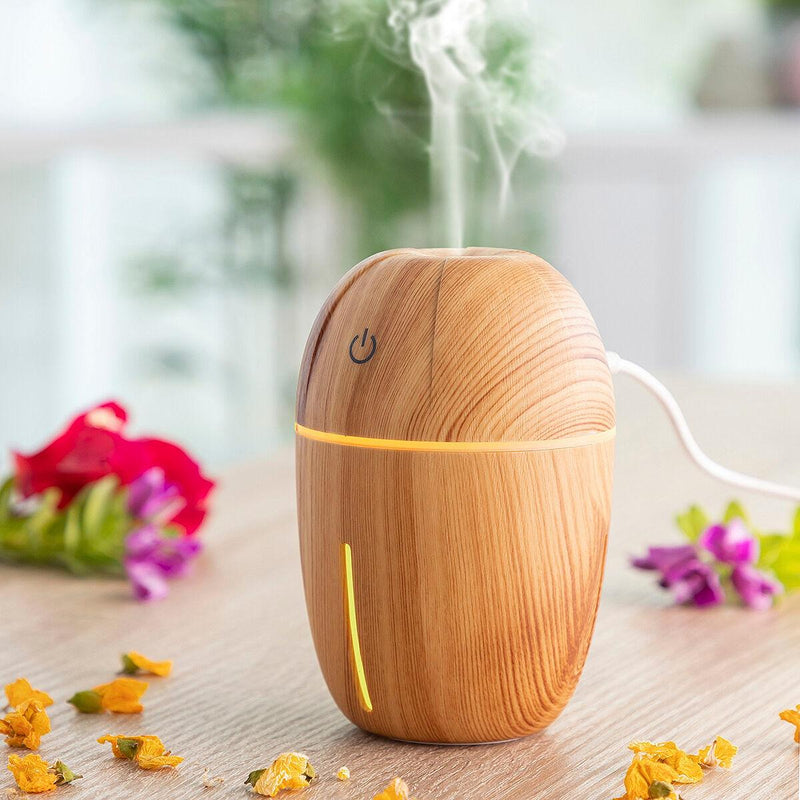 Mini-Humidificador Difusor de Aromas Honey Pine InnovaGoods - debemcomavida.pt