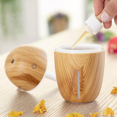 Mini-Humidificador Difusor de Aromas Honey Pine InnovaGoods - debemcomavida.pt