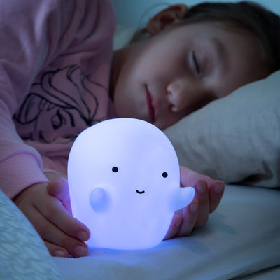 Lâmpada Fantasma LED Colorida Glowy InnovaGoods - debemcomavida.pt