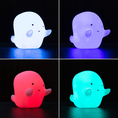 Lâmpada Fantasma LED Colorida Glowy InnovaGoods - debemcomavida.pt