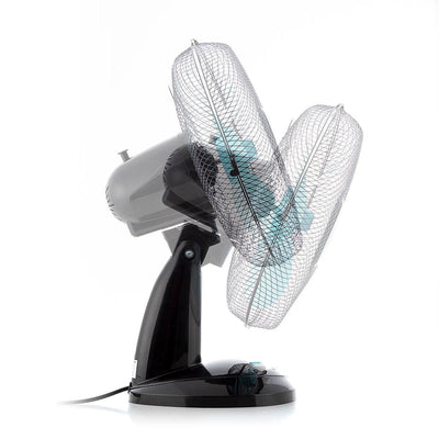 Ventilador de Mesa InnovaGoods Ø 30 cm 35W Preto Azul - debemcomavida.pt