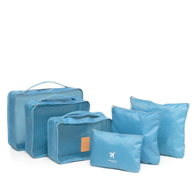 Conjunto de Bolsas de Organização para Malas Luggan InnovaGoods 6 Peças - debemcomavida.pt