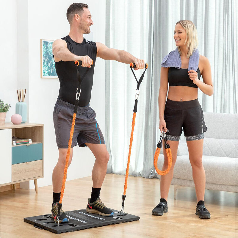 Sistema de Treino Integral Portátil com Guia de Exercícios Gympak Max InnovaGoods - debemcomavida.pt