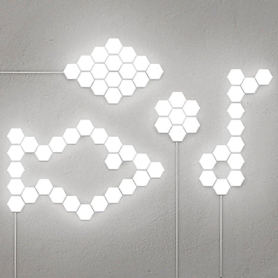 Conjunto de Painéis LED Modulares Magnéticos e Táteis Tilight InnovaGoods (Pack de 3) - debemcomavida.pt