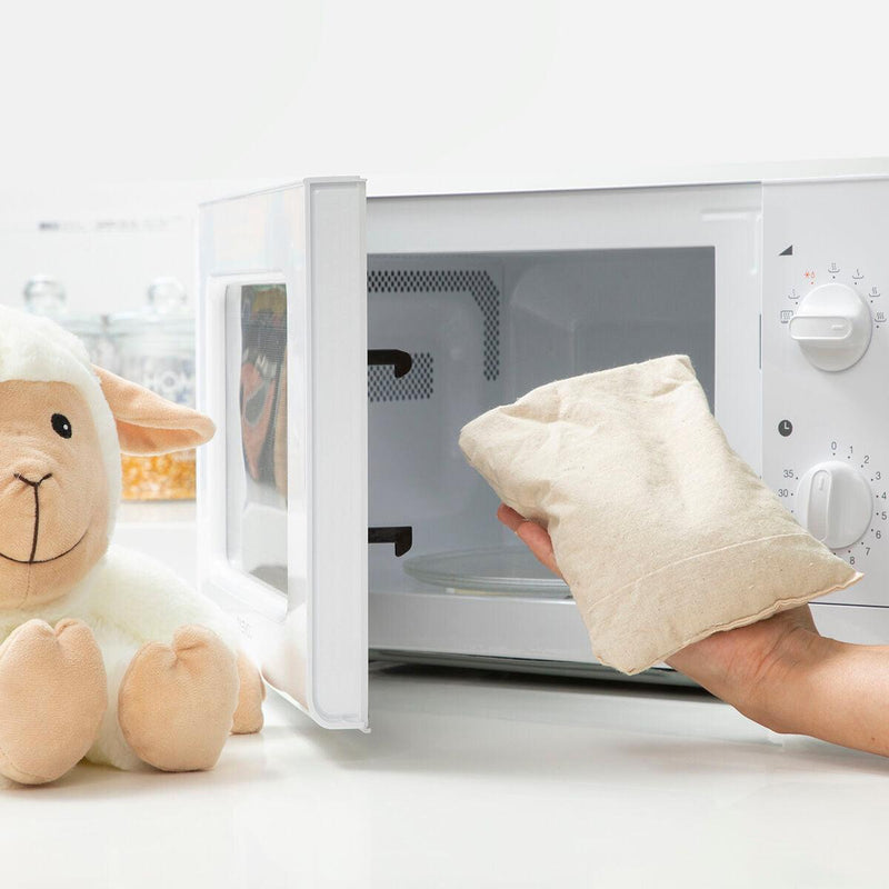 Ovelha de Peluche com Efeito Calor e Frio Wooly InnovaGoods - debemcomavida.pt