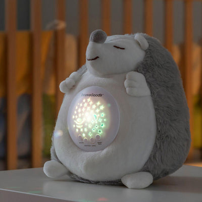 Porco-Espinho de Peluche com Ruído Branco e Projetor de Luz de Presença Spikey InnovaGoods - debemcomavida.pt