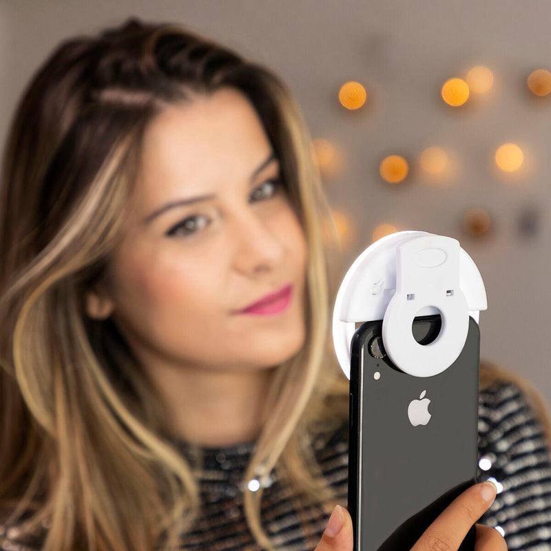 Arco de Luz Recarregável para Selfies Instahoop InnovaGoods - debemcomavida.pt