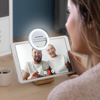 Arco de Luz Recarregável para Selfies Instahoop InnovaGoods - debemcomavida.pt