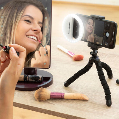 Arco de Luz Recarregável para Selfies Instahoop InnovaGoods - debemcomavida.pt