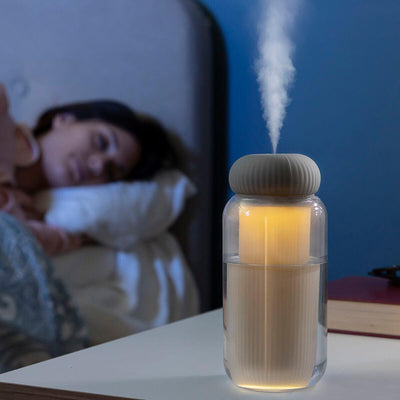 Humidificador Ultrassónico Difusor de Aromas com LED Stearal InnovaGoods - debemcomavida.pt