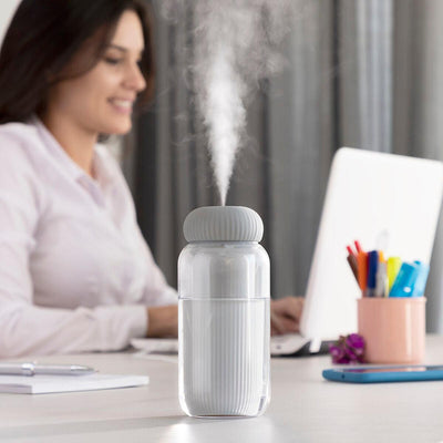 Humidificador Ultrassónico Difusor de Aromas com LED Stearal InnovaGoods - debemcomavida.pt