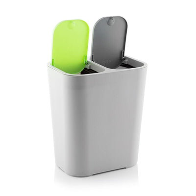 Contentor Duplo para Reciclagem Bincle InnovaGoods - debemcomavida.pt