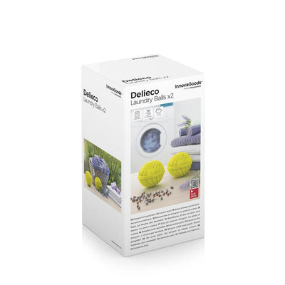 Bolas sem Detergente para Lavar Roupa Delieco InnovaGoods Pack de 2 uds - debemcomavida.pt