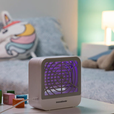 Lâmpada Antimosquitos com Gancho para Pendurar na Parede KL Box InnovaGoods - debemcomavida.pt