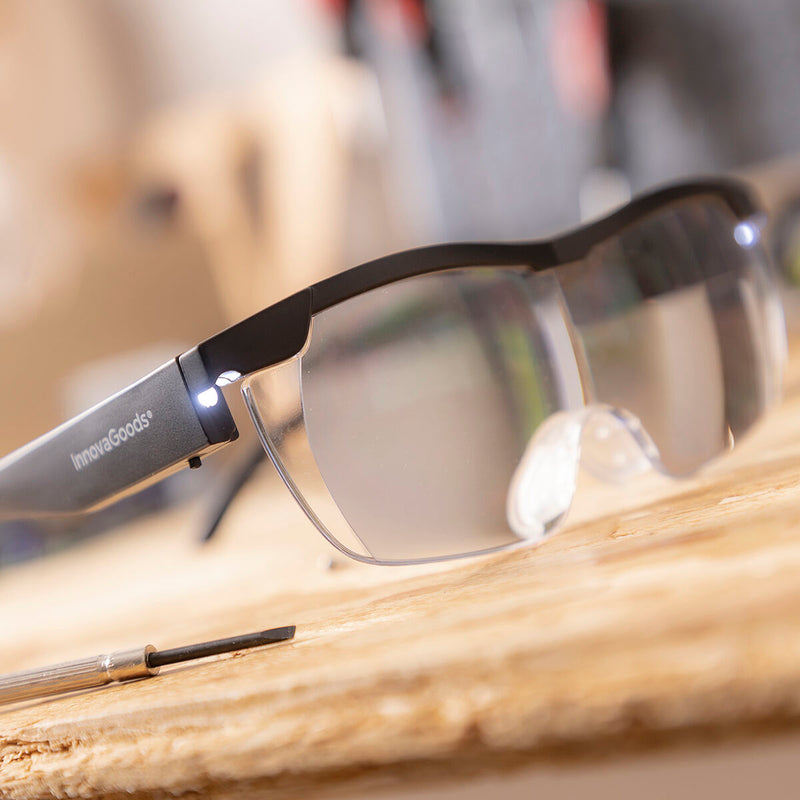 Óculos de Aumento com LED Glassoint InnovaGoods - debemcomavida.pt