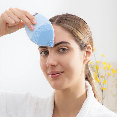 Massajador de Limpeza Facial Recarregável Vipur InnovaGoods - debemcomavida.pt