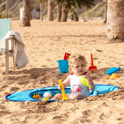 Tenda de Praia com Piscina para Crianças Tenfun InnovaGoods - debemcomavida.pt