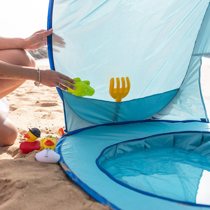 Tenda de Praia com Piscina para Crianças Tenfun InnovaGoods - debemcomavida.pt