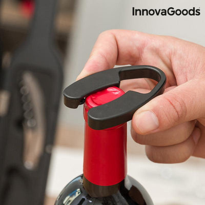 Estojo de Vinho Garrafa InnovaGoods IG114260 Aço inoxidável (Recondicionado A) - debemcomavida.pt