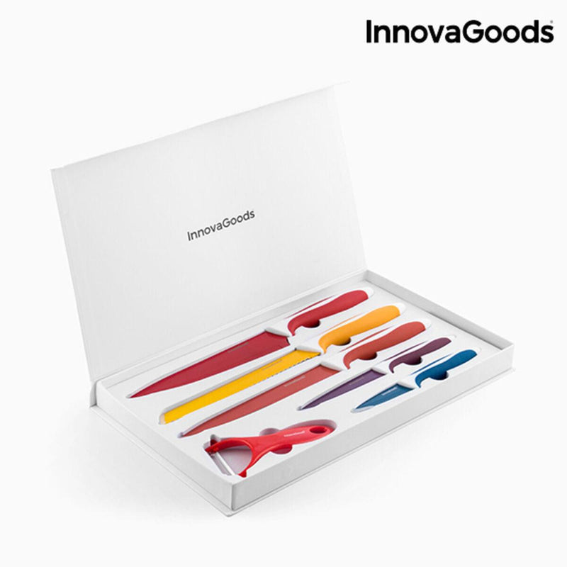 Conjunto de Facas InnovaGoods IG114918 (Recondicionado A+) - debemcomavida.pt