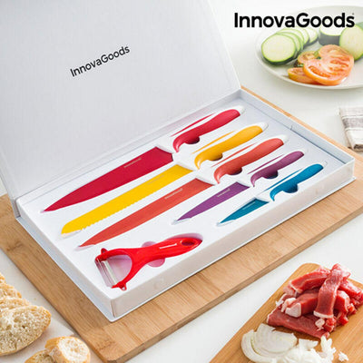 Conjunto de Facas InnovaGoods IG114918 (Recondicionado A+) - debemcomavida.pt