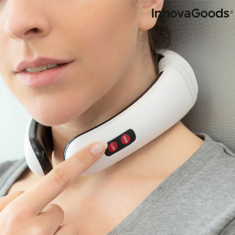 Aparelho de Massagem Eletromagnética para Pescoço e Costas Calmagner InnovaGoods Wellness Care (Recondicionado A+) - debemcomavida.pt