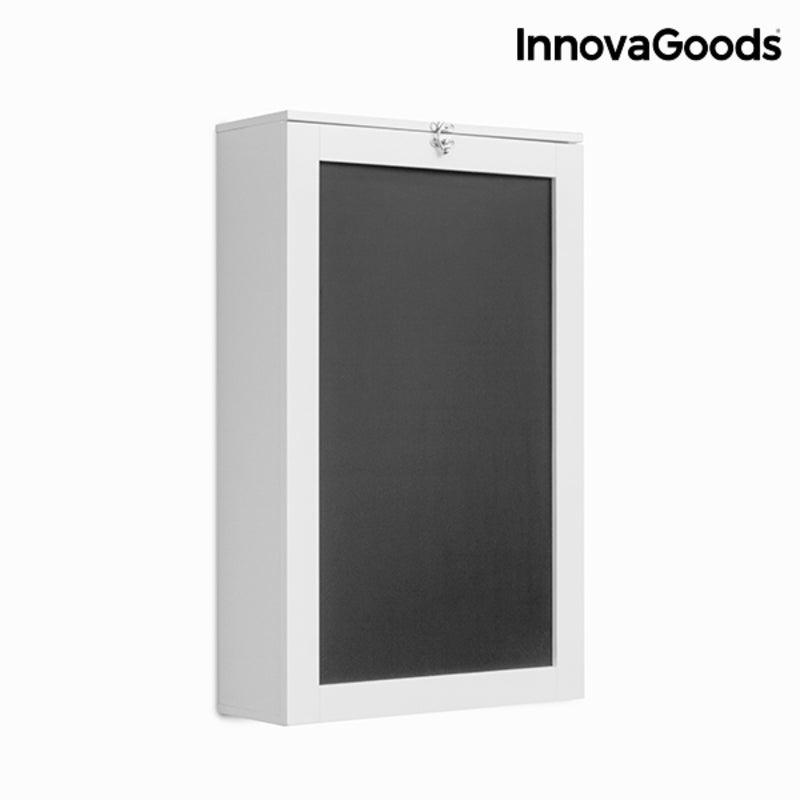 Secretária Desdobrável Woldy InnovaGoods Branco Madeira (80 x 50 x 18 cm) (Recondicionado B) - debemcomavida.pt