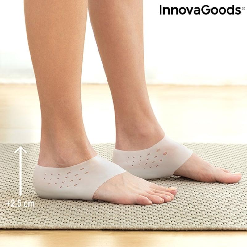 Palmilhas Elevadoras de Gel de Silicone Elivate InnovaGoods IG815899 (Recondicionado A) - debemcomavida.pt