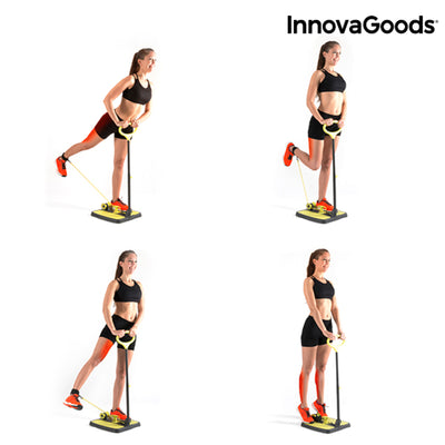 Plataforma de Fitness para Glúteos e Pernas com Guia de Exercícios InnovaGoods IG117209 Guia de exercícios Treino completo (Reco - debemcomavida.pt