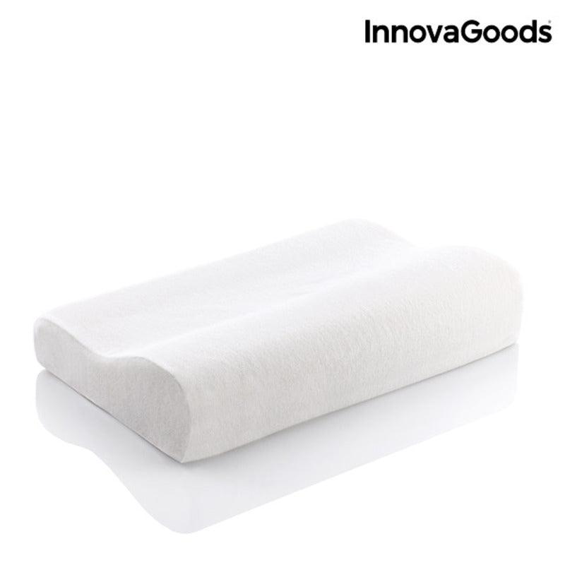 Almofada Cervical Viscoelástica com Contorno Ergonómico InnovaGoods IG811792 Hipoalergénica Branco (Recondicionado A) - debemcomavida.pt