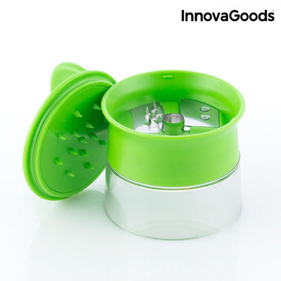 Cortador de Verduras em Espiral 3 em 1 InnovaGoods IG117919 Branco/Verde (Recondicionado A+) - debemcomavida.pt