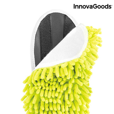 Chinelos Esfregona Mop&Go InnovaGoods ‎V0100918 Unissexo Ergonómico (Recondicionado A+) - debemcomavida.pt