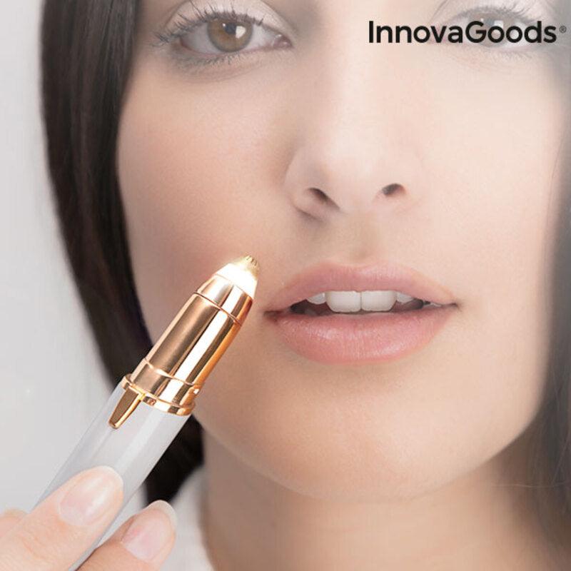 Depiladora de Precisão com LED para Pelo Facial InnovaGoods (Recondicionado A+) - debemcomavida.pt