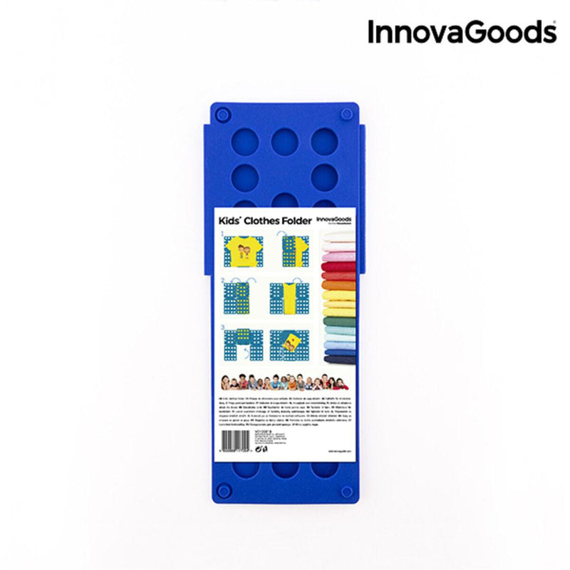 Dobrador de Roupa Infantil InnovaGoods IG117094 Azul Plástico (Recondicionado A) - debemcomavida.pt