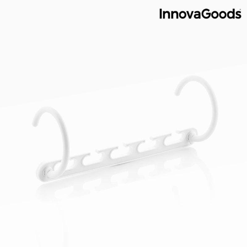 Organizador de Cabides para 40 Peças de Roupa InnovaGoods Plusrobe Branco 24 Peças (Recondicionado A+) - debemcomavida.pt