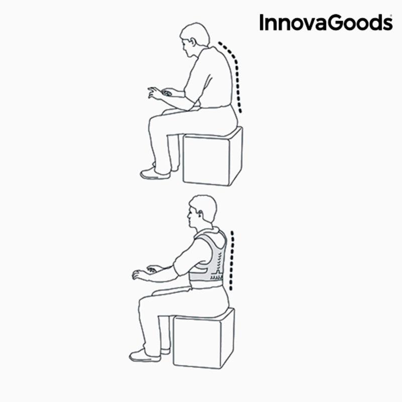 Corretor de Postura Magnético InnovaGoods IG812140 (Recondicionado A+) - debemcomavida.pt