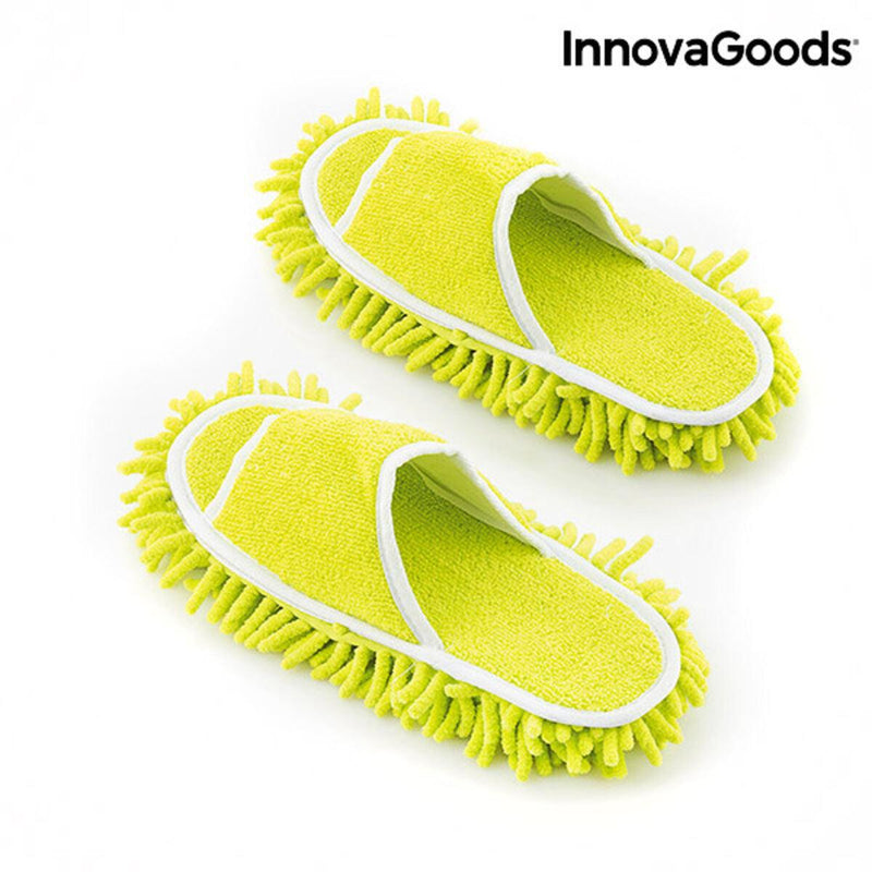 Chinelos Esfregona InnovaGoods V0100918 Verde (Recondicionado A) - debemcomavida.pt