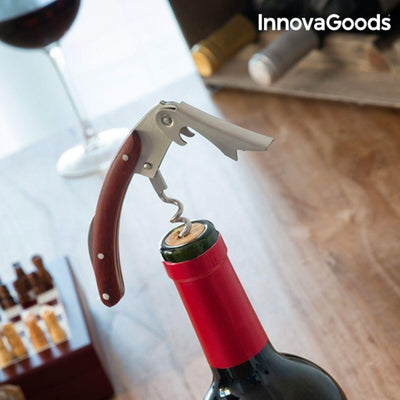 Conjunto de Acessórios para Vinho e Xadrez InnovaGoods 37 Peças (Recondicionado A) - debemcomavida.pt