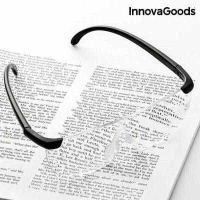 Óculos de Aumento InnovaGoods Transparente Versátil e adaptável (Recondicionado A) - debemcomavida.pt