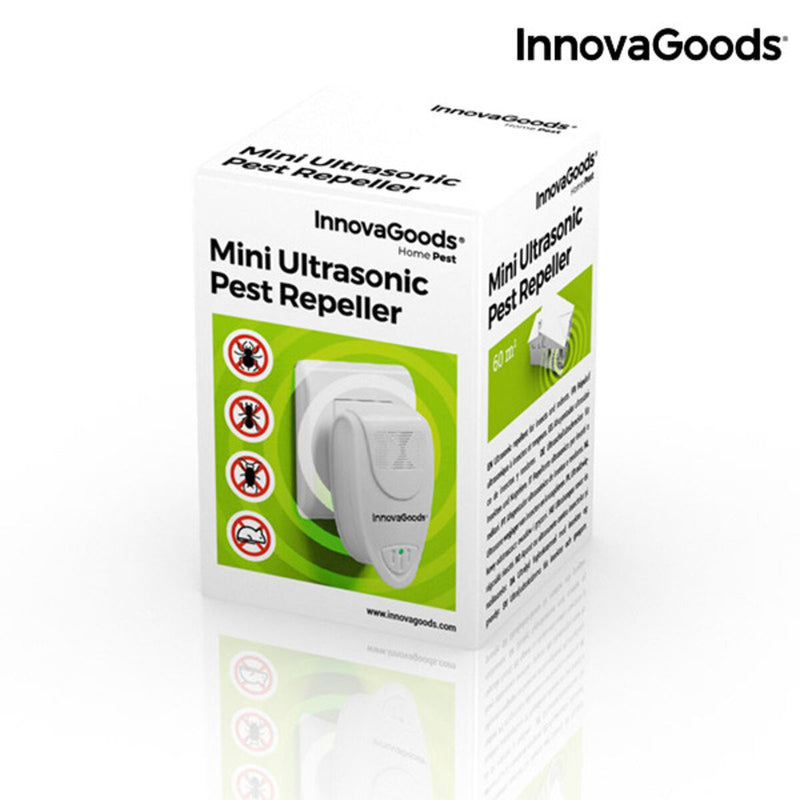 Repelente Ultrassónico de Insetos e Roedores Mini InnovaGoods Plástico (Recondicionado A) - debemcomavida.pt